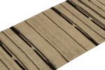 1950s Vintage Kilim rug in Beige-Brown, Black Tribal pattern | Area Rug in Rugs by Rug and Kilim