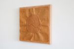 Terra Di Sienna Collage I | Mixed Media by Kim Fonder. Item made of glass & paper