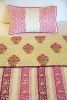 Alternate Rani Floral Striped Quilt | Linens & Bedding by Jaipur Bloc House. Item composed of cotton