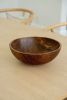 Hand-carved Large Walnut Wood Bowl | Dinnerware by Creating Comfort Lab