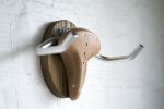 Bicycle Taxidermy "The Highland" | Hook in Hardware by THE IRON ROOTS DESIGNS. Item composed of leather