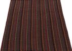 Vintage Persian Jajim Tribal Kilim in Polychromatic Stripes | Area Rug in Rugs by Rug and Kilim