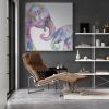 love the best storie of our life | Oil And Acrylic Painting in Paintings by Virginie SCHROEDER. Item made of canvas with synthetic works with minimalism & contemporary style