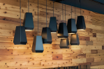 Glimmer of Hope Pendant | Pendants by John Beck Steel. Item made of steel works with contemporary & industrial style