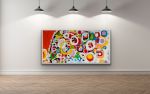 "Intention" | Oil And Acrylic Painting in Paintings by Darlene Watson Abstract Artist. Item made of canvas with synthetic