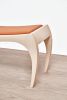 Upholstered RUMBO Bench | Benches & Ottomans by VANDENHEEDE FURNITURE-ART-DESIGN. Item made of wood with fabric works with contemporary & japandi style