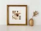 Abstract Neutral Art Print/Brown Art/Organic Monochromatic | Prints by Melissa Mary Jenkins Art. Item made of paper works with minimalism & contemporary style
