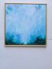 Tutto quello che ti ho nascosto - Abstract seascape painting | Oil And Acrylic Painting in Paintings by Jennifer Baker Fine Art. Item made of canvas compatible with contemporary and coastal style