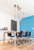 Laboratory glass installation | Lighting Design by Blom & Blom. Item composed of wood and glass