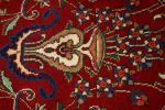Semi Antique Red Traditional 10' x 13' Tabriz Persian Rug | Area Rug in Rugs by Magic Rugs. Item made of wool works with traditional style