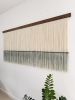 Natural Wall Art -Zorke 43 | Macrame Wall Hanging in Wall Hangings by Olivia Fiber Art. Item made of wood & wool compatible with boho and minimalism style