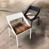 Emily Dining Chairs | Chairs by YJ Interiors. Item composed of walnut and metal