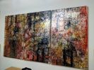 Fortifications of Mass Incarcerations: Prison Grid 1.0 (2017) | Mixed Media by Garry Grant Studio | Garry Grant Studio in New York. Item composed of canvas