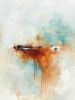 Rust Along the Riverbank | Oil And Acrylic Painting in Paintings by Nicholas Kriefall. Item composed of canvas compatible with contemporary style