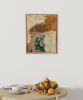 "Burnt Orange" Original Painting | Oil And Acrylic Painting in Paintings by Jessalin Beutler. Item made of canvas compatible with mid century modern and contemporary style