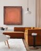 INSIDE OUT · Shades of Rusty Terracotta | INSIDE OUT Collect | Wall Sculpture in Wall Hangings by Sizmari. Item made of fiber works with minimalism & contemporary style
