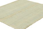 Rug & Kilim’s Contemporary Kilim in Ivory White and Blue | Area Rug in Rugs by Rug and Kilim