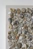 Oyster Shell Wall Sculpture | Wall Hangings by andagain. Item composed of canvas in minimalism or japandi style