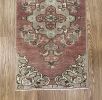 Hand-woven Turkish Rug Doormat| 1.5 x 2.11 | Small Rug in Rugs by Wool and Rug. Item made of wool works with boho & contemporary style