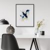 Blue Shift Art Print | Prints by Michael Grace & Co.. Item made of paper