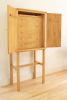 Jewelry case on stand | Chest in Storage by Simon Metz Woodworking. Item composed of oak wood