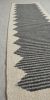 Handwoven Wool Grey Stripe Stair Runner Rug | Rugs by Evergreen Carpets. Item composed of wool in boho or minimalism style