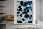 'OCELLUS III' - Luxury Epoxy Resin Abstract Artwork | Mixed Media by Christina Twomey Art + Design. Item composed of synthetic