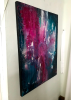 Heart Opener | Mixed Media by Deb Chaney Contemporary Abstract Artist. Item made of canvas