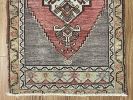 Vintage Hand-woven Turkish Rug Doormat| 1.9 x 3.2 | Small Rug in Rugs by Wool and Rug. Item composed of wool in boho or contemporary style
