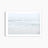 Contemporary coastal photography print, 'Neutral Waves' | Photography by PappasBland. Item made of paper works with minimalism & contemporary style