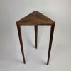 Triangular Side Table | End Table in Tables by Brian Cullen Furniture. Item made of oak wood works with minimalism & mid century modern style