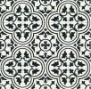 Mission Roseton C Encaustic Cement Tile | Tiles by Avente Tile. Item composed of cement