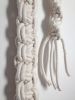 Macramé Decorations Chunky Fiber Art Pair | Macrame Wall Hanging in Wall Hangings by MACRO MACRAME by Maeve Pacheco. Item made of oak wood with cotton works with minimalism & contemporary style