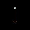 An Nur Floor Lamp | Lamps by Bianco Light + Space | The Future Perfect in New York. Item made of brass with glass works with modern style