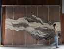 large scale custom wall hanging "Vessels of Earth and Bone" | Wall Sculpture in Wall Hangings by Rebecca Whitaker Art. Item made of wool works with boho & minimalism style