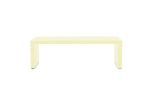 Coffee Table, Light Yellow | Tables by IKON KØBENHAVN. Item composed of ceramic