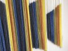 MAZE Art Deco 3D Modern Textile Fiber Art Tapestry | Wall Hangings by Wallflowers Hanging Art. Item composed of fiber in mid century modern or contemporary style