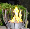 Poppy Fire Pit, BioEthanol fuelled | Sculptures by Julie Grose Metal Design