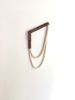 Link 006 | Wall Sculpture in Wall Hangings by Ana Salazar Atelier. Item composed of walnut and cotton in minimalism or contemporary style