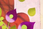 Purple Moon | Oil And Acrylic Painting in Paintings by Mel Rea7. Item composed of canvas and synthetic