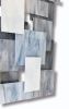 "Glacial" Glass and Metal Wall Art Sculpture | Wall Sculpture in Wall Hangings by Karo Studios. Item composed of metal and glass