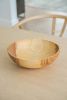 Hand-carved Large Ash Wood Bowl | Serving Bowl in Serveware by Creating Comfort Lab. Item composed of wood