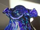 Custom Blown Glass Urn | Vases & Vessels by White Elk's Visions in Glass - Glass Artisan, Marty White Elk Holmes & COO, Jo Pierce