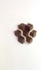 Cubic 006 | Sculptures by Ana Salazar Atelier. Item composed of walnut and cotton in minimalism or contemporary style