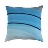 Melt Pillow | Blues | Cushion in Pillows by Jill Malek Wallpaper. Item made of cotton