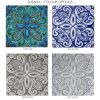 Kitchen backsplash tile (1 tile), Spanish tile #8, | Tiles by GVEGA. Item made of ceramic