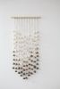 Ceramic Bells | Wall Sculpture in Wall Hangings by Kristina Kotlier. Item composed of cotton & stoneware