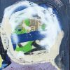 Public Campfire | Mixed Media in Paintings by Dale Voelker. Item made of canvas & paper compatible with contemporary and modern style