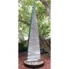 "Tortionality" | Sculptures by Brian Schader | Renee Taylor Gallery in Sedona. Item composed of steel and stone