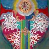 A Choir of Angels | Oil And Acrylic Painting in Paintings by Christina Saj Fine Art and Design | Christ Episcopal Church in Glen Ridge. Item made of synthetic